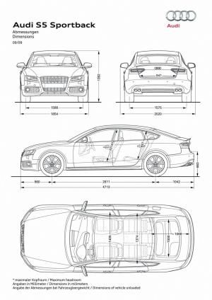 Audi S5 Sportback 2010 года  (WW)